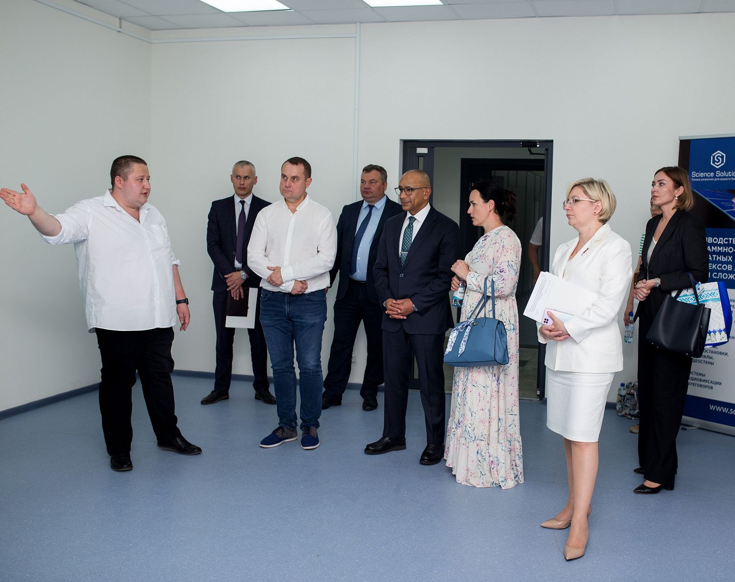 Полномочного Посла ОАЭ в Беларуси заинтересовали проекты "Сайнс Солюшнс"